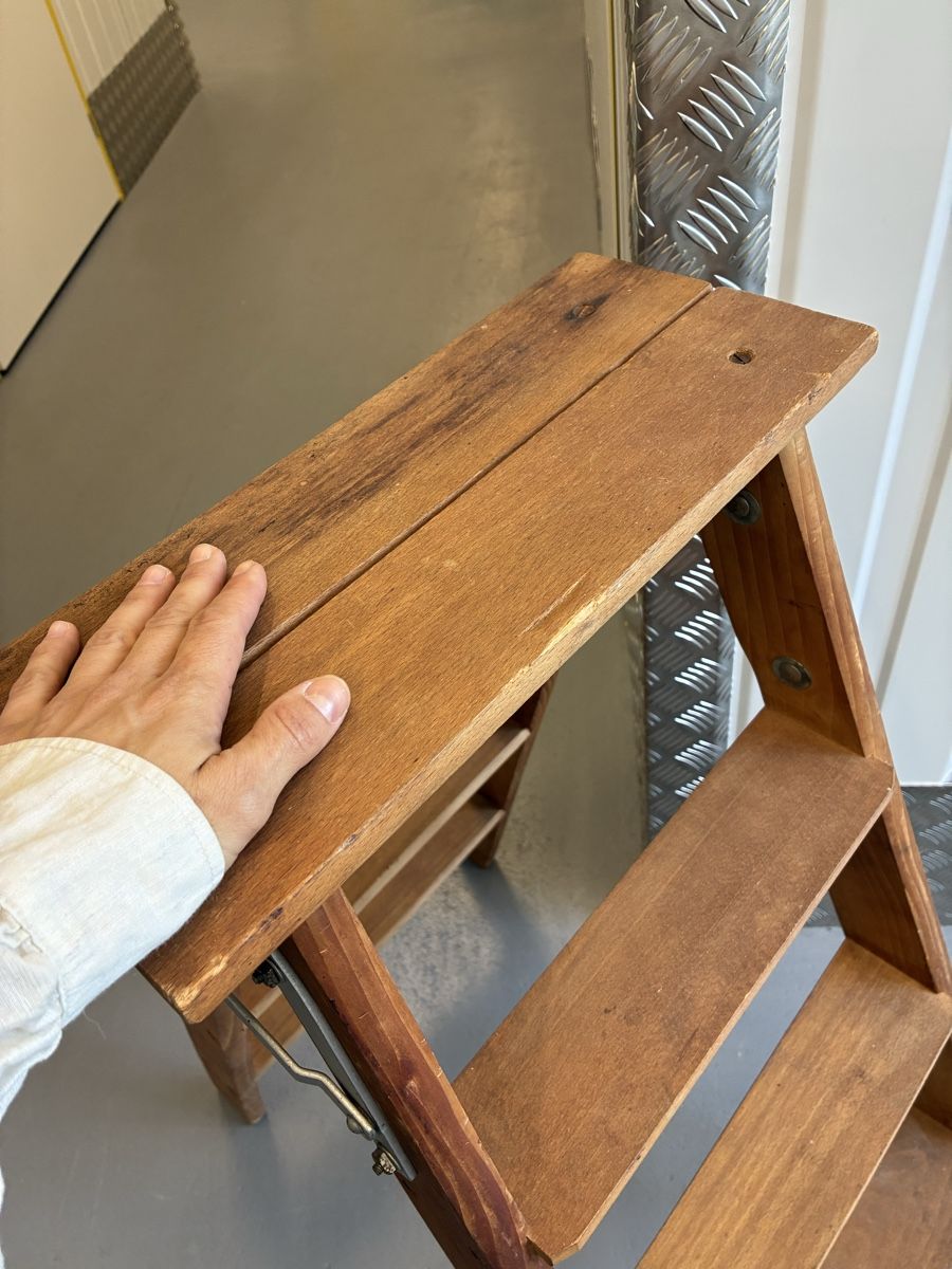 Scale: Vintage-Holzleiter  – Usato da Bern venduto da wisemagpie 7