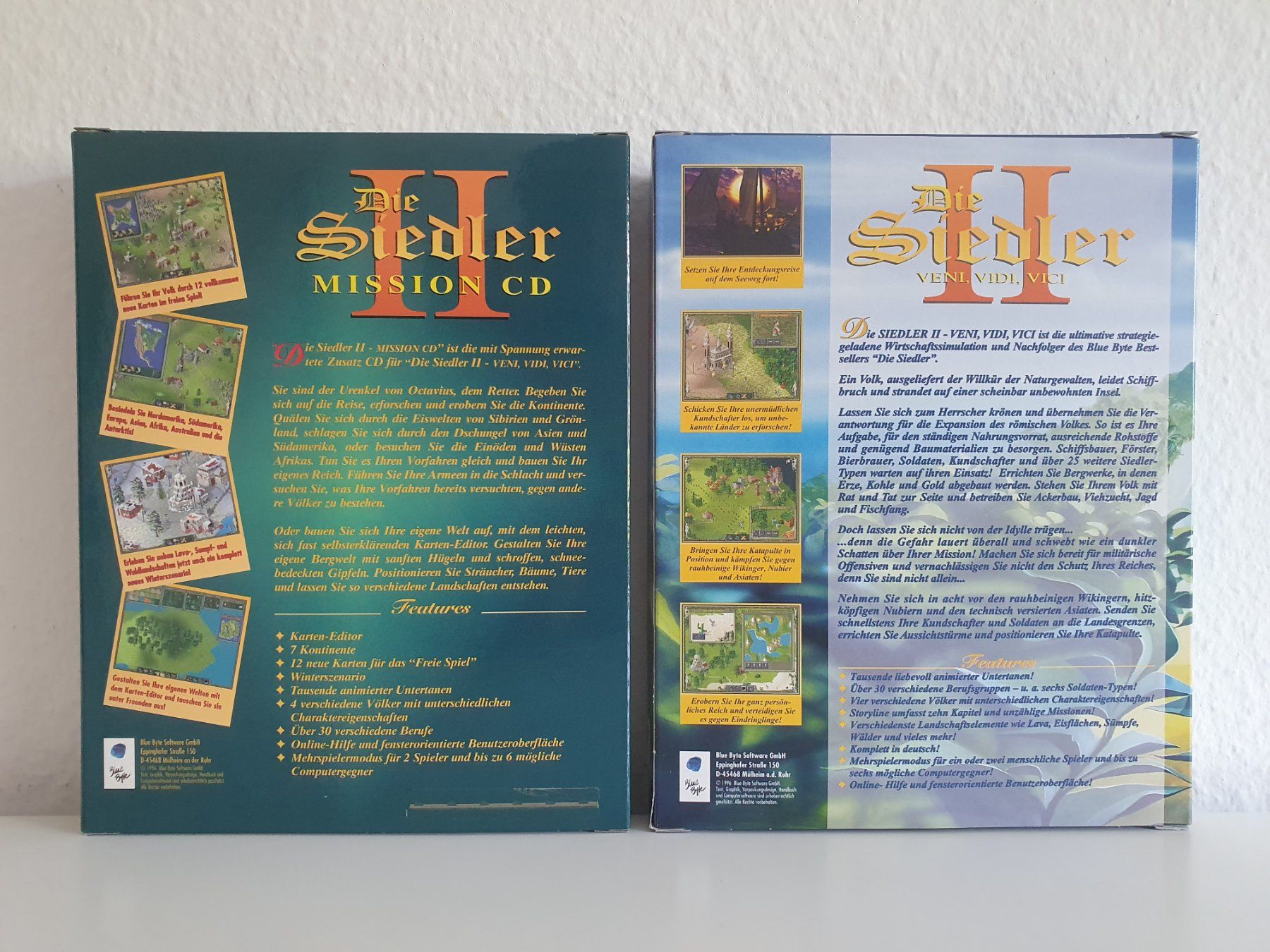 Giochi: PC Game Siedler 2 + Add-On (1996+) Big Box Bundle – Usato da Greifensee venduto da perfectioN88 4