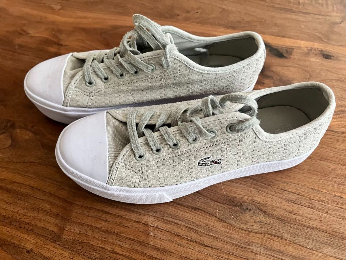 Lacoste Damenschuhe: Lacoste Turnschuhe Damen 36 grau – Gebraucht aus Zürich von Marianne72 1