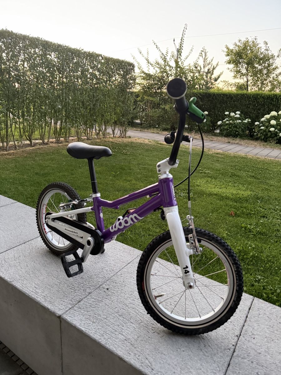 Woom Velos: Woom 2 Kinderfahrrad violett  – Gebraucht aus Scherzingen von janea92 7