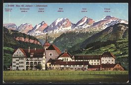 Neu St. Johann, Johanneum mit Selun, Hin