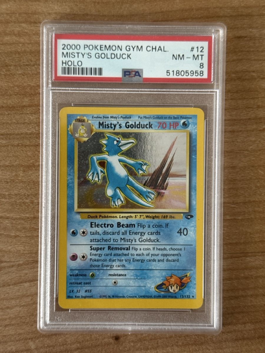 Pokémon Carte collezionabili: PSA 8, MISTY‘S GOLDUCK – Nuovo (secondo la descrizione) da Winterthur venduto da Nangooblu