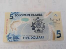 Solomon islands banknote,delivery end of Oct