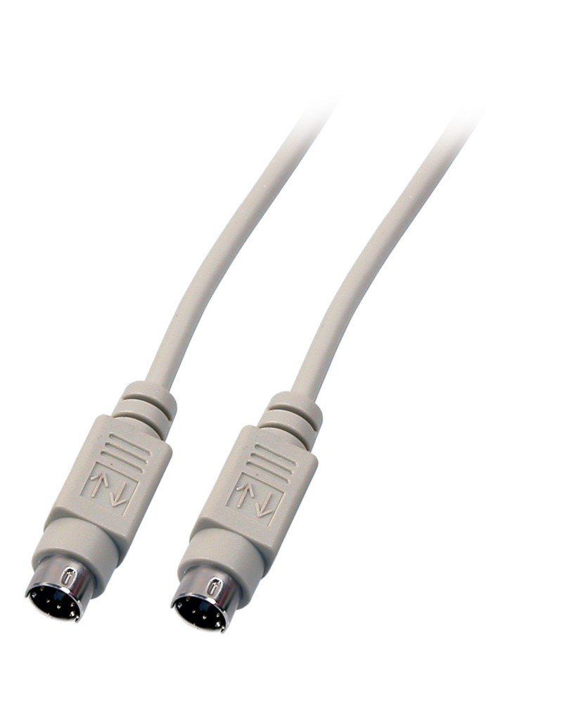 Cavi: Kabel PS/2 Stecker auf Stecker, 3,0m, Grau, EK318.3 – Nuovo e nell'imballaggio originale da Unterengstringen venduto da Tnovus