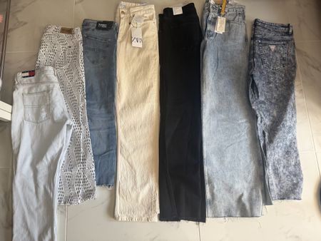 Jeans Paket gr 40/L Mango Zara Guess