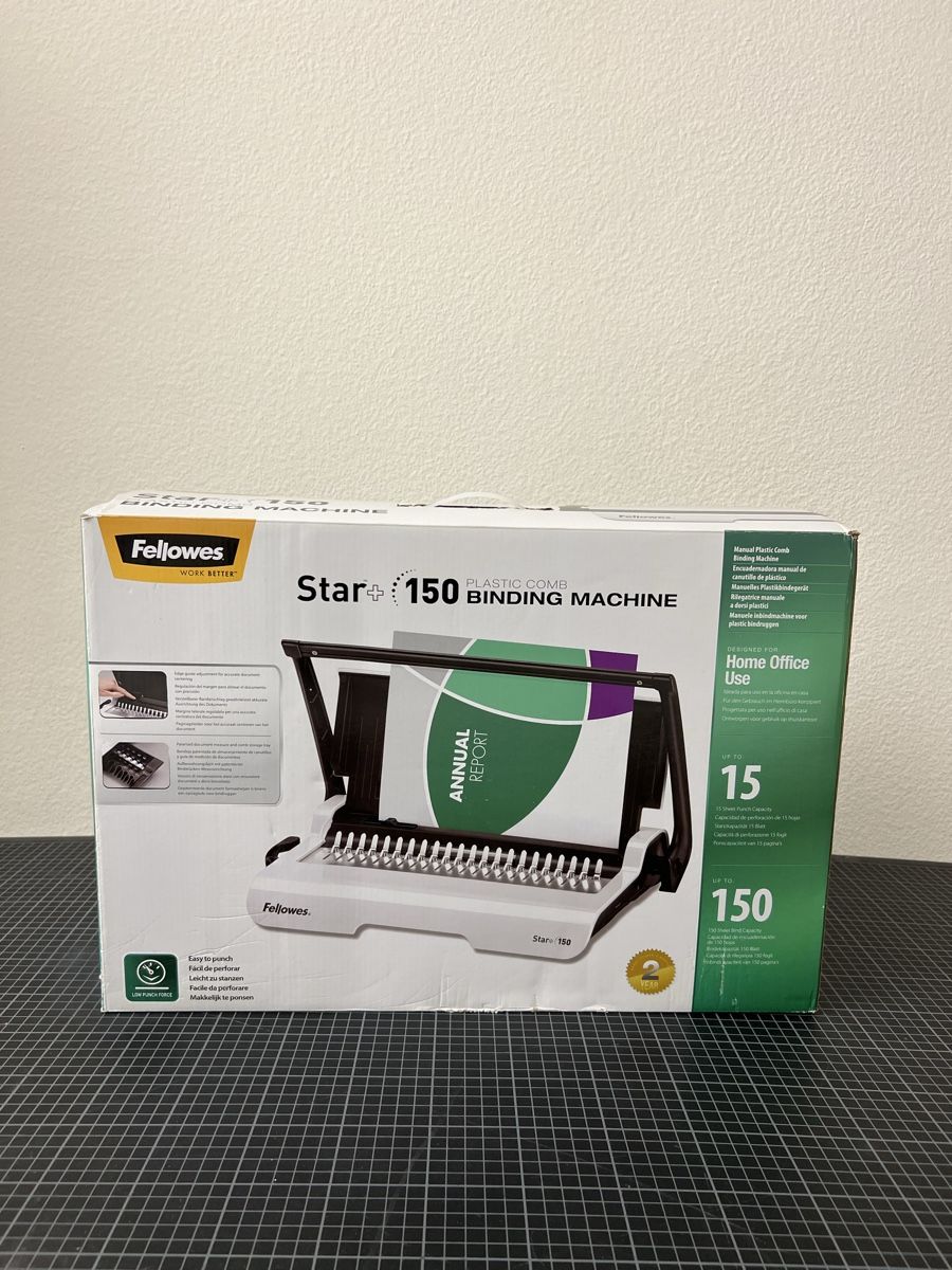Fellowes Bindegeräte: Fellowes Star 150 Bindegerät – Neu und originalverpackt aus Zürich von florian.kilian