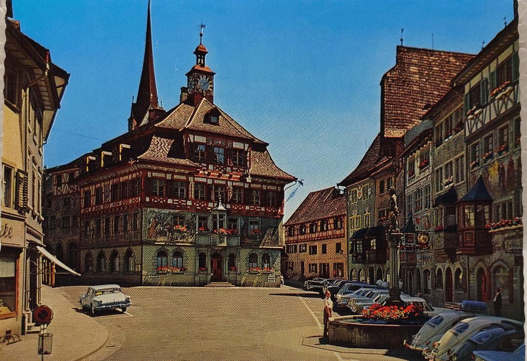 Cartes postales: STEIN am RHEIN  -  Oldtimer – D'occasion à Delémont par Domdom1