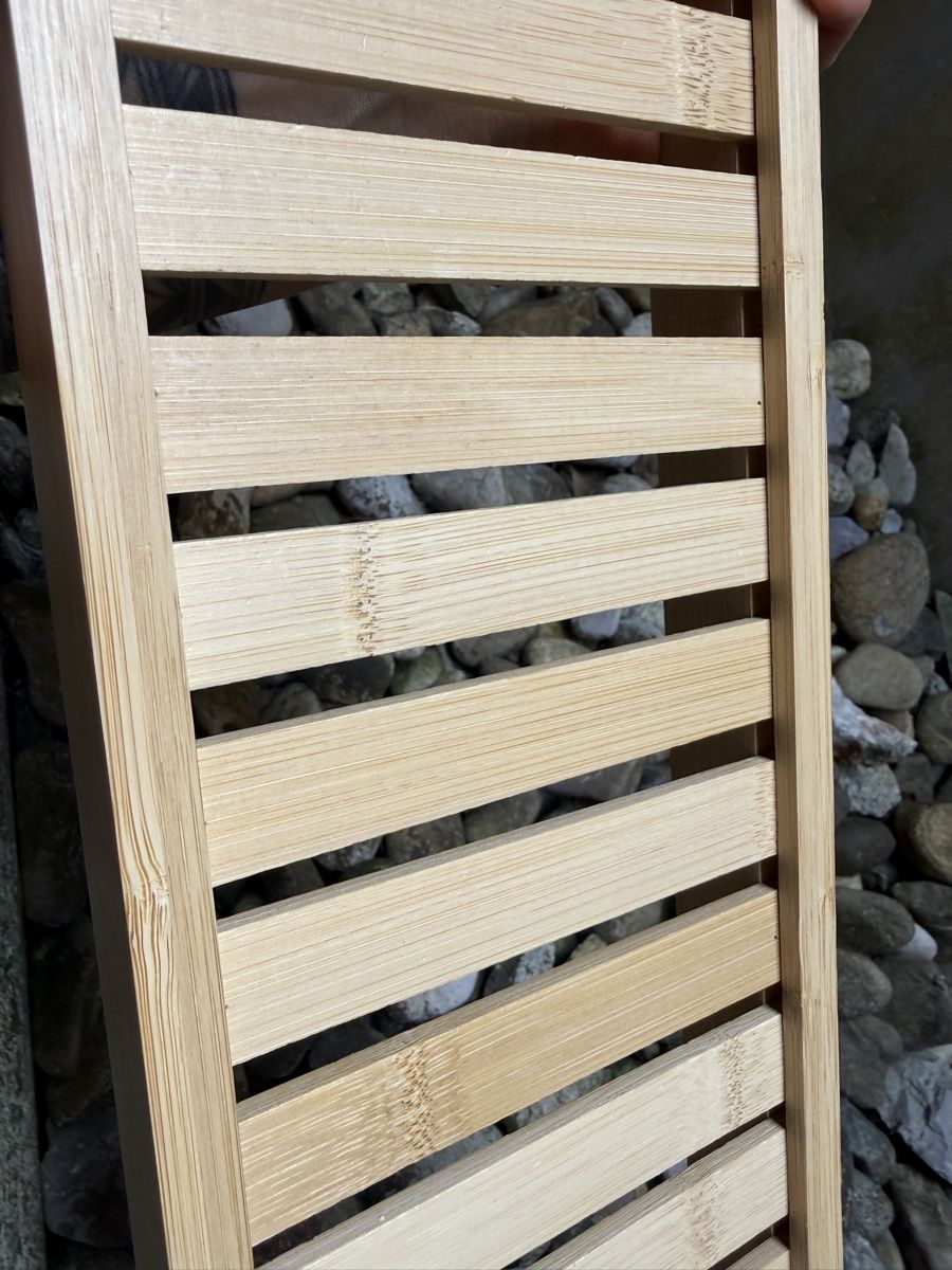 Articoli in legno: Badezimmerablage Bambus 66cm NEU – Nuovo e nell'imballaggio originale da Perlen venduto da SPICE24 3