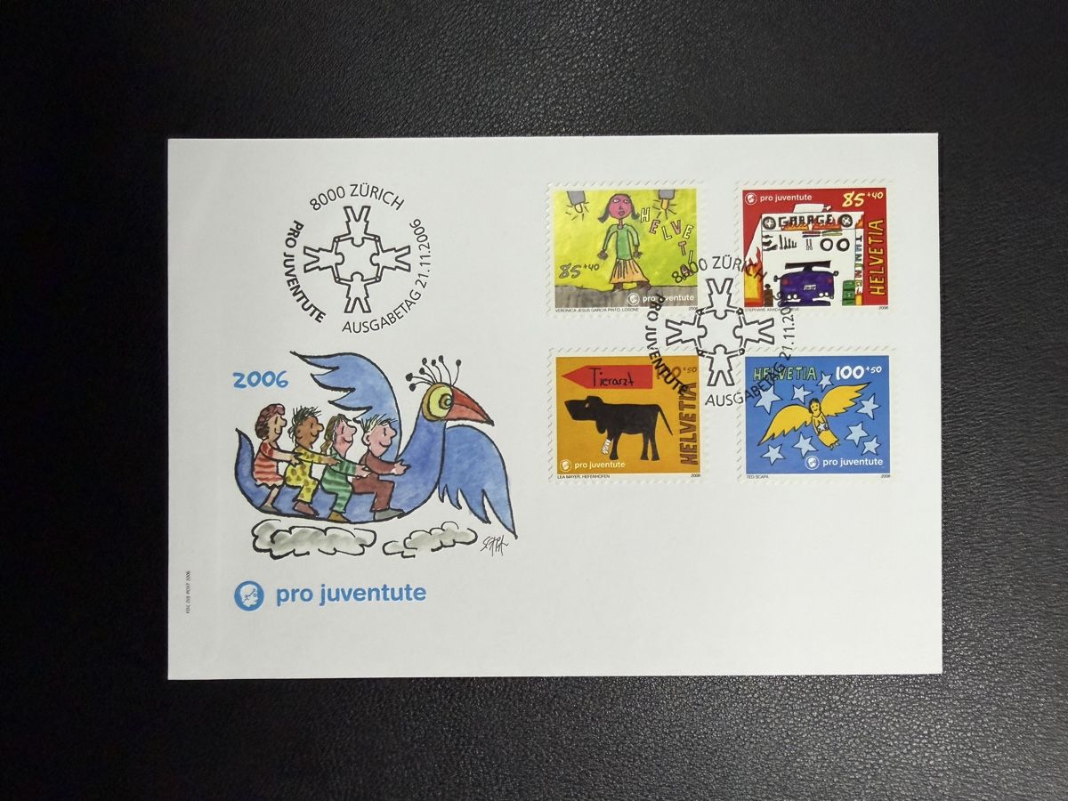Tutti i francobolli: Pro Juventute FDC 2006 – Nuovo (secondo la descrizione) da oberrüti venduto da jeanmei