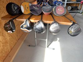 21 Golfschläger Linkshand (LH) für Männer Callaway, Mizuno..