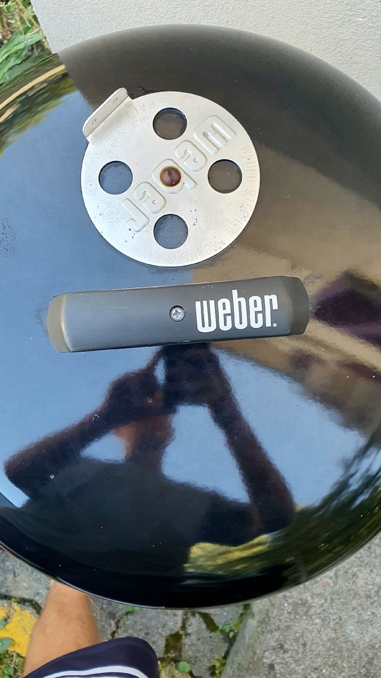 Griglie: BBQ Weber Compact Kettle 57 cm Schwarz – Usato da Adliswil venduto da Dan_gsv6 1