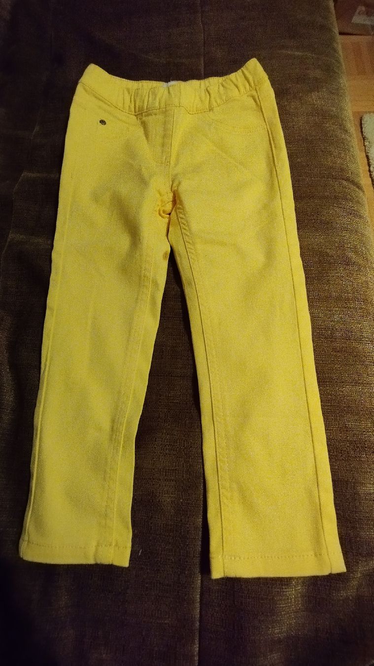 Pantaloni: Gelbe Mädchenhose Impidimpi Gr 98 – Nuovo e nell'imballaggio originale da Wangs venduto da Gabrill