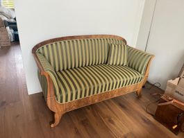 Biedermeier Sofa (neuer Bezug, Top Zustand)