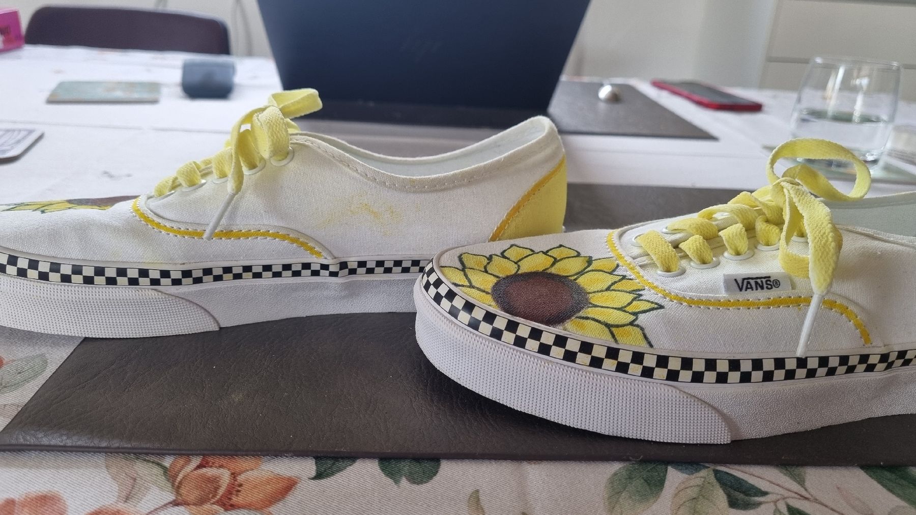 Vans Scarpe da donna: Vans baskets personnalisés 38.5 – Nuovo (secondo la descrizione) da Bévilard venduto da AnnCHUK 2
