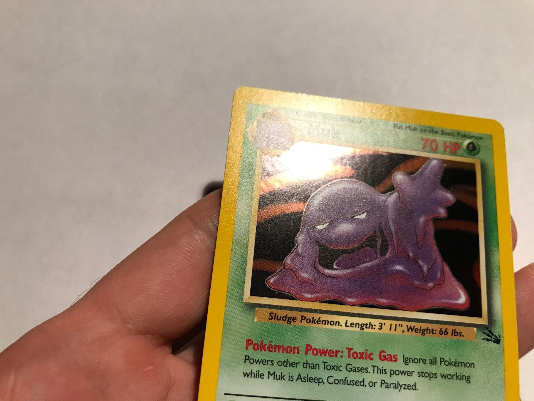 Pokémon Carte collezionabili: Muk holo Fossil – Nuovo (secondo la descrizione) da Hagendorn venduto da Pokecollectorch 1