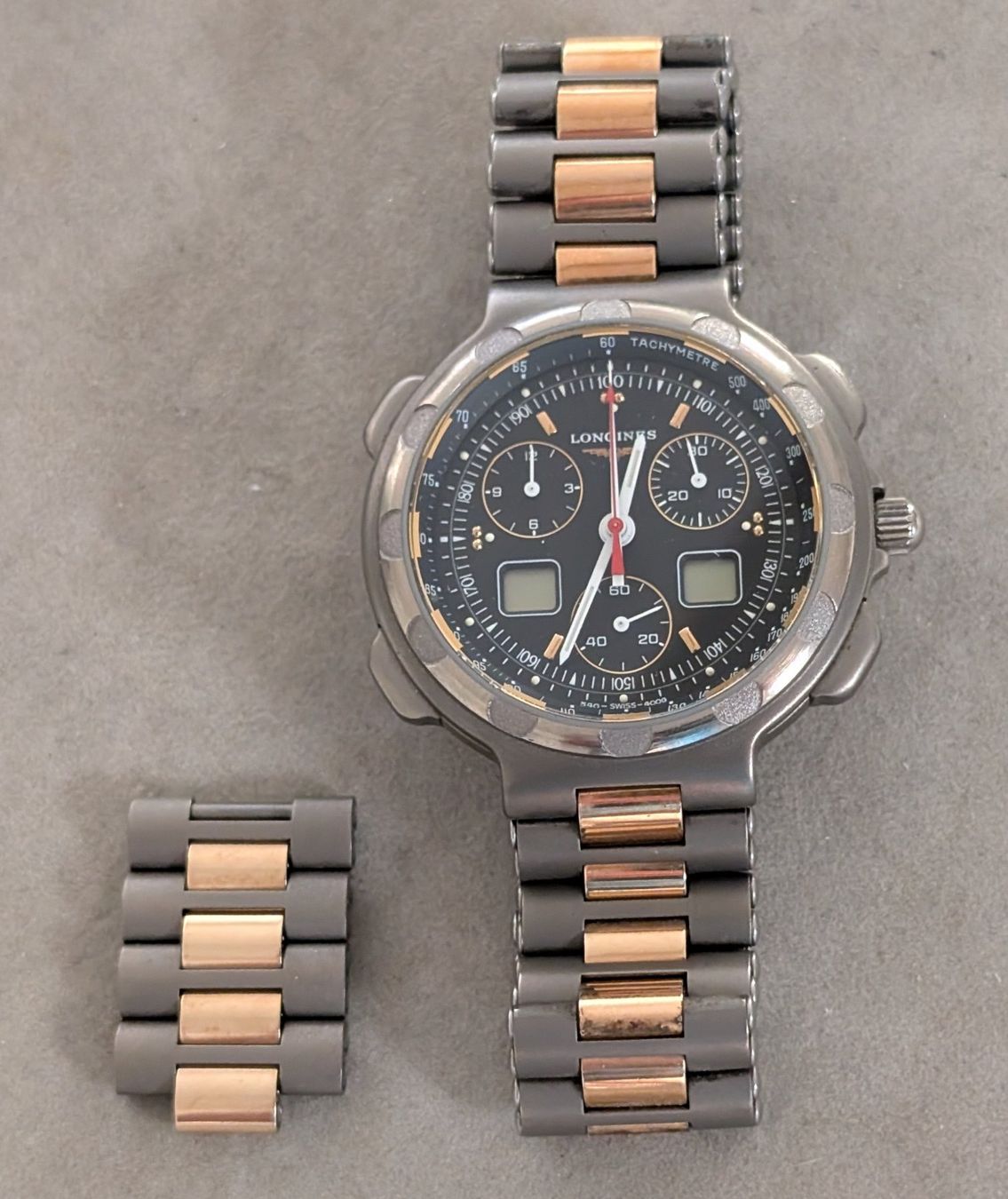 Longines Orologi: Longines Conquest Titanium  Ø ca. 40mm – Difettoso da Oberbüren venduto da Space20 1