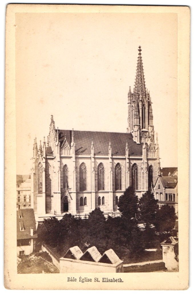 Fotografie &  Plakate: Fotografie Basel, Bale Eglise St. Elisab – Gebraucht aus Berlin von bartko-reher
