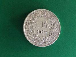 1 franc  1916  Jolie