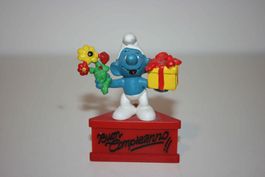 Schlumpf, Buon Compleanno (guten Geburtstag) 1980 Schleich