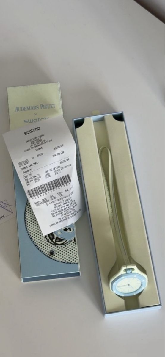 Swatch Orologi: Audemars Piguet x Swatch watch – Nuovo e nell'imballaggio originale da Ostermundigen venduto da blarn90 5