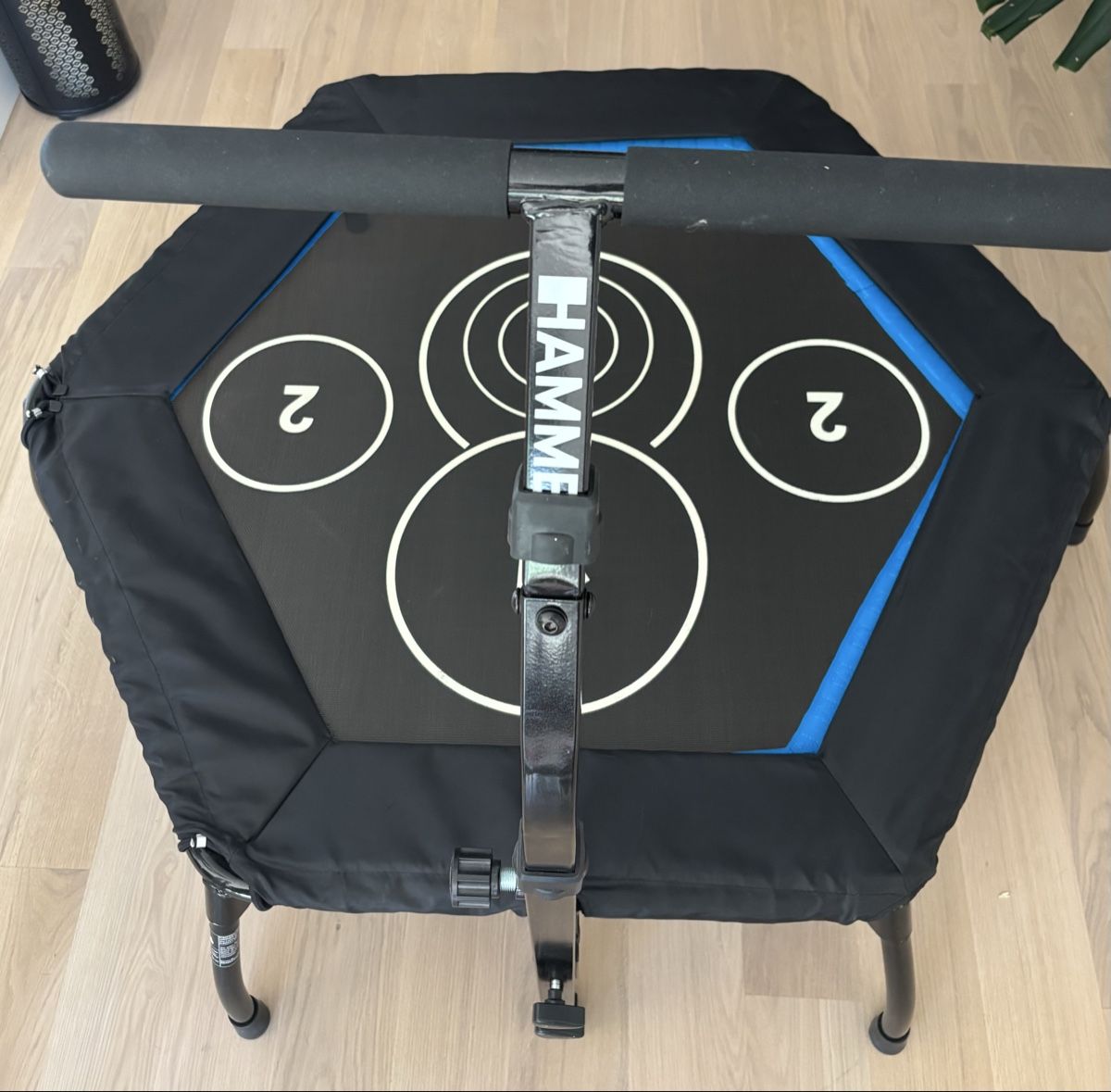 Trampolini: Hammer Fitnesstrampolin – Usato da Flaach venduto da Banane1977blau 1