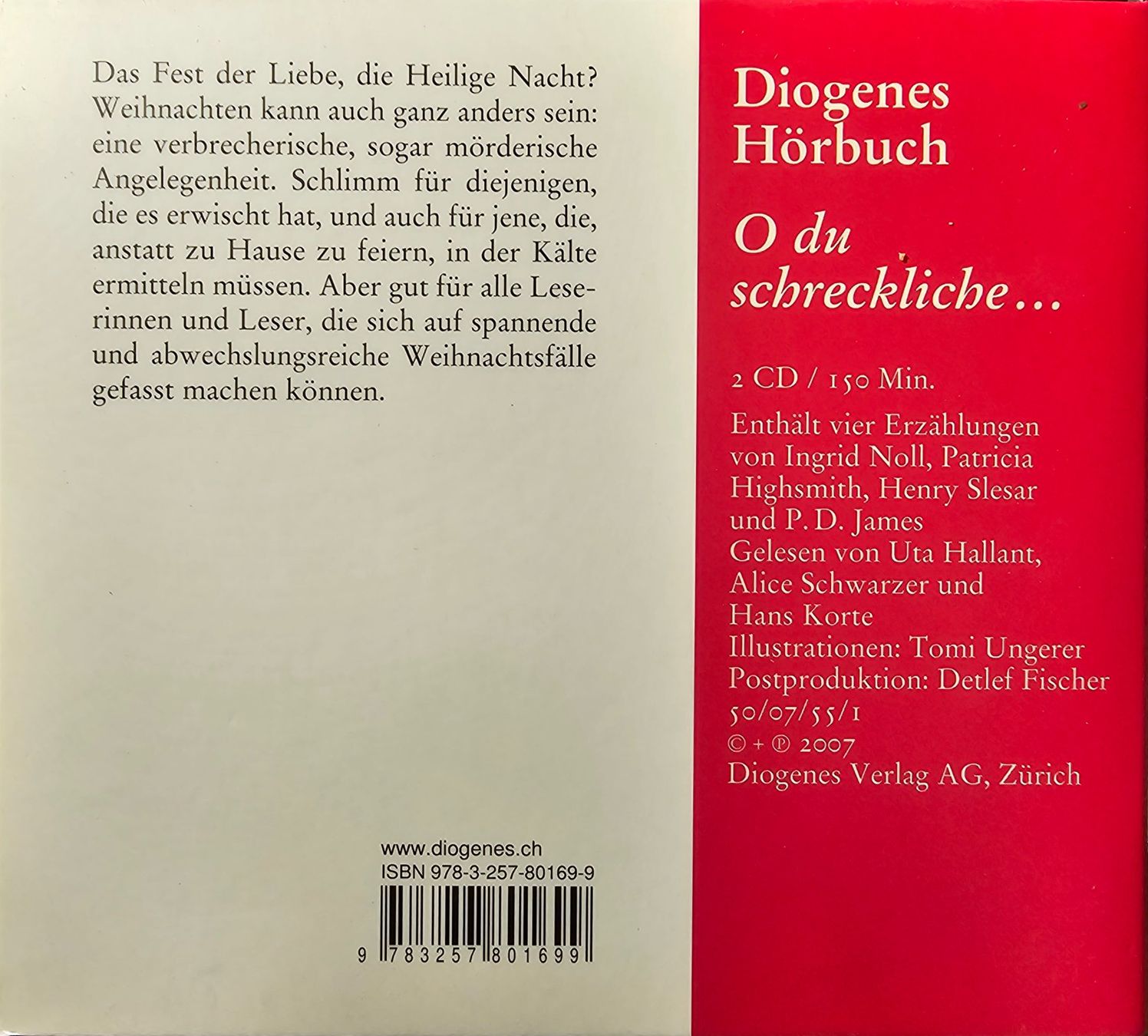 Audiolibri: Ingrid Noll - O du schreckliche... – Usato da Wahlen b. Laufen venduto da Cg10 2