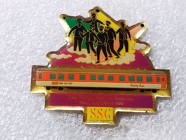 Ansteckpin 123: Eisenbahn SSG Waggon