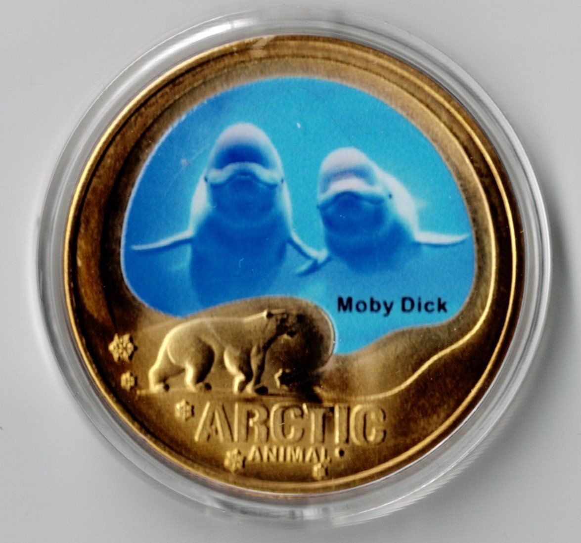 Medaglie: Moby Dick_Arctic Animal_Gedenkmedaille – Nuovo (secondo la descrizione) da Hombrechtikon venduto da Fraese01