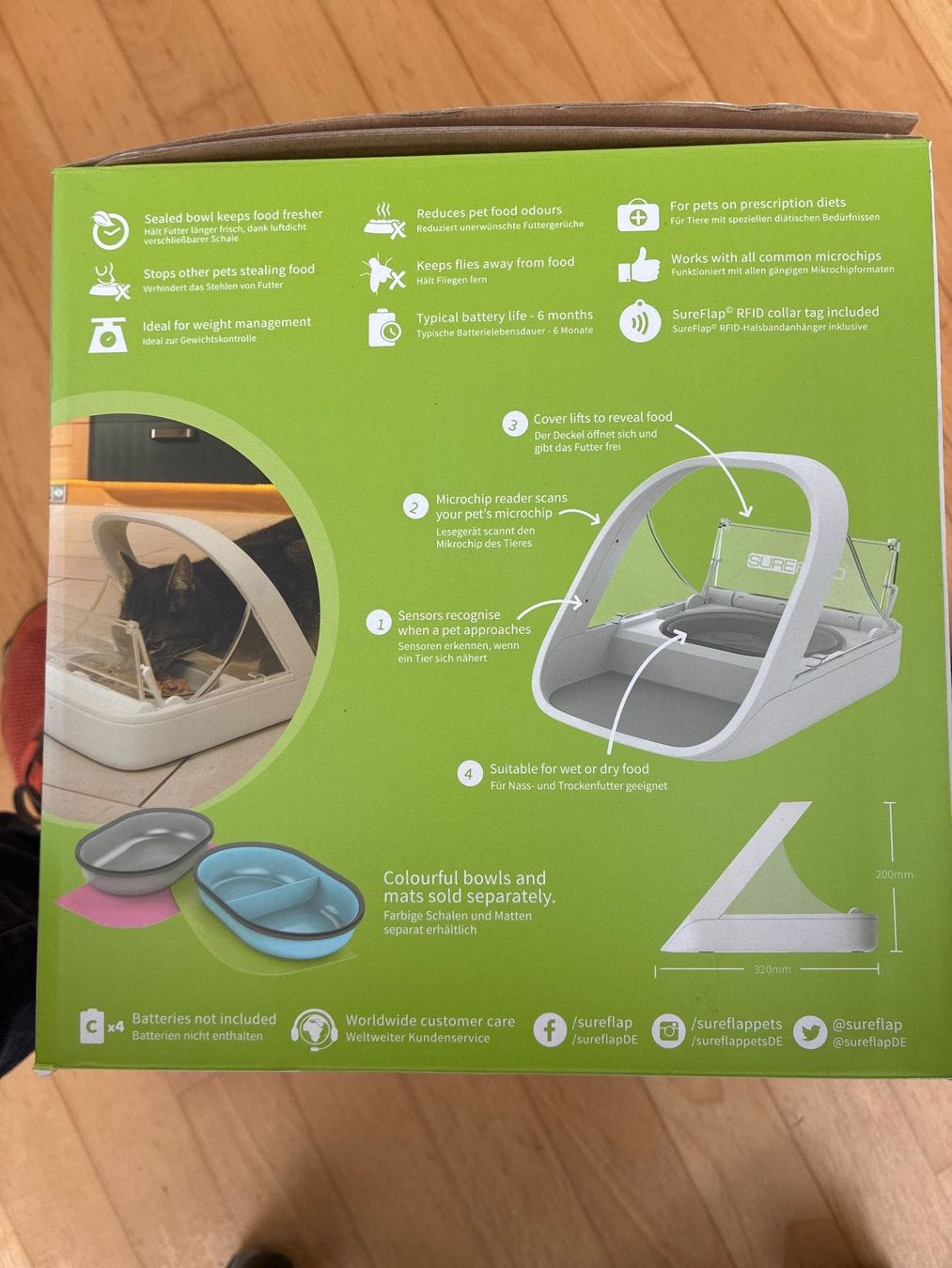 Sure Petcare Nourriture: Surefeed Microchip petfeeder neu – Neuf avec emballage d'origine à Abtwil SG par mutts1 3