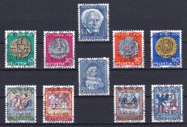 B118-127, mit ET-Vollstempel, SBK 90.-