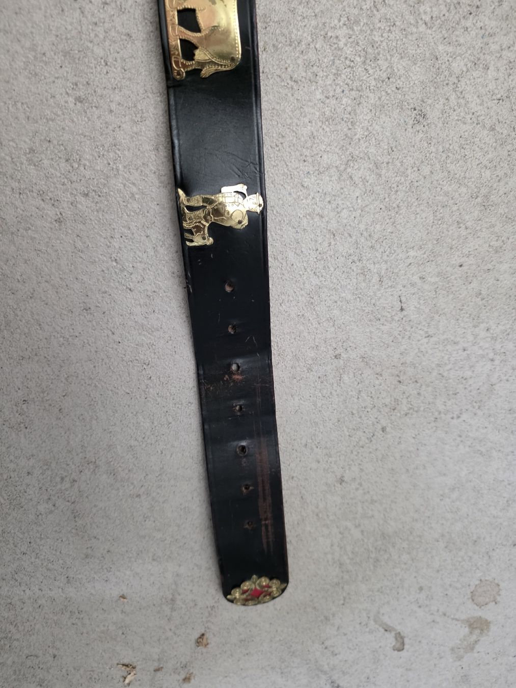 Cinture: Appenzeller Gurt Chüeligurt Kuh 95cm – Usato da Dorf venduto da Echo_Elements 3