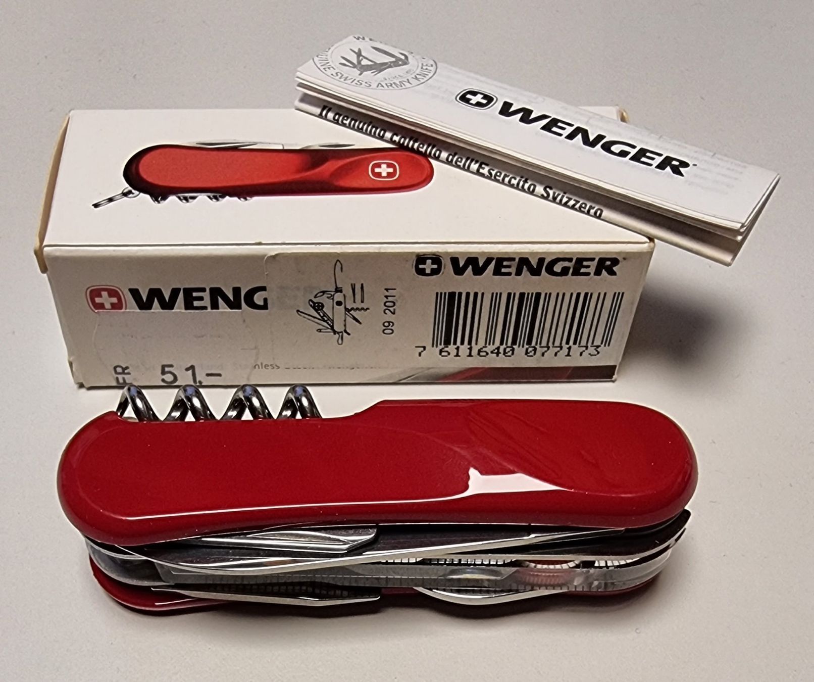 Victorinox Coltelli tascabile: Wenger Victorinox Backpacker 12 – Nuovo e nell'imballaggio originale da Spiez venduto da Ilger0 5
