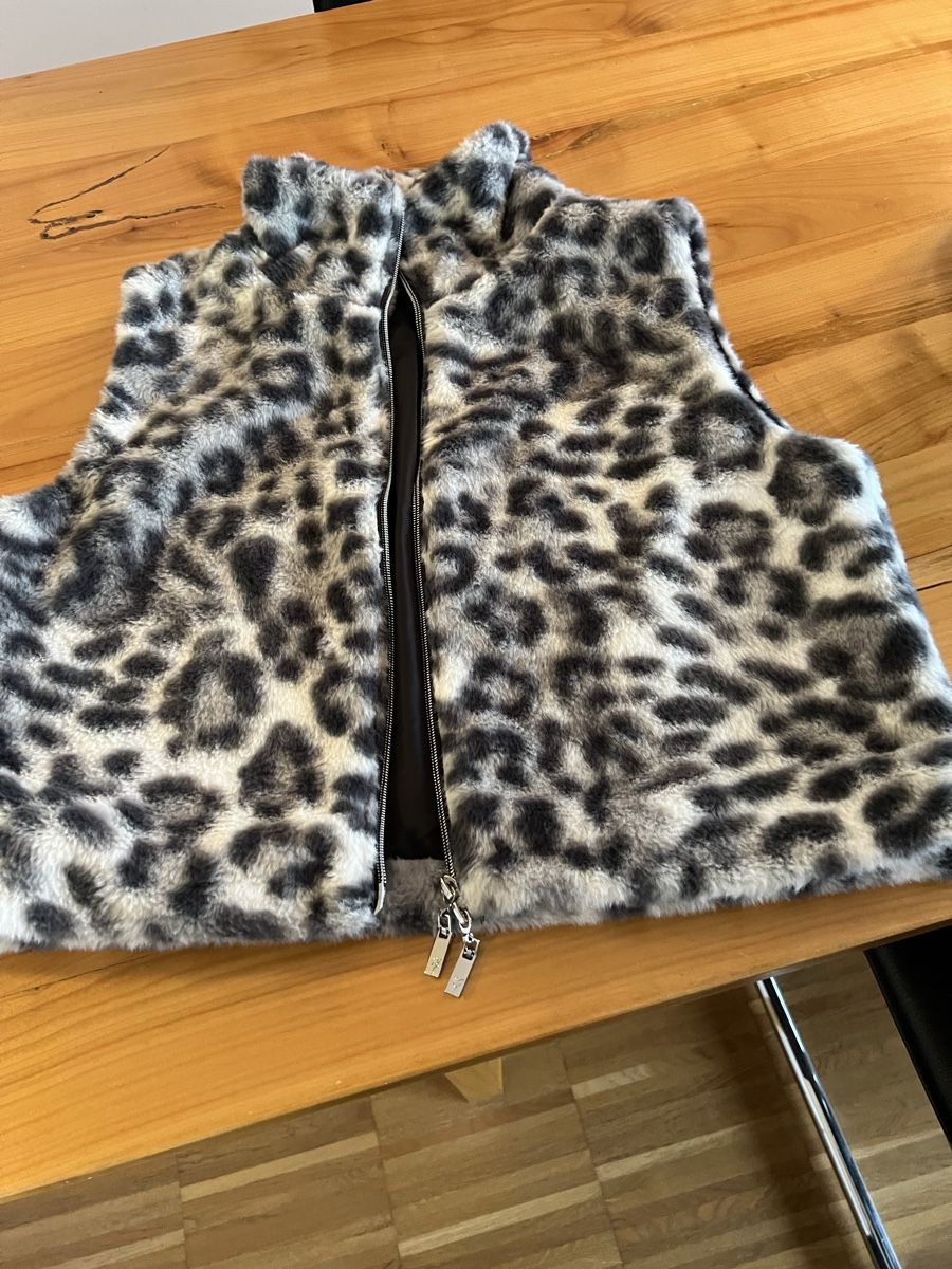 Monari Gilet & Giacche senza maniche: Gilet monari getigert – Nuovo (secondo la descrizione) da Luzern venduto da katinka60 1