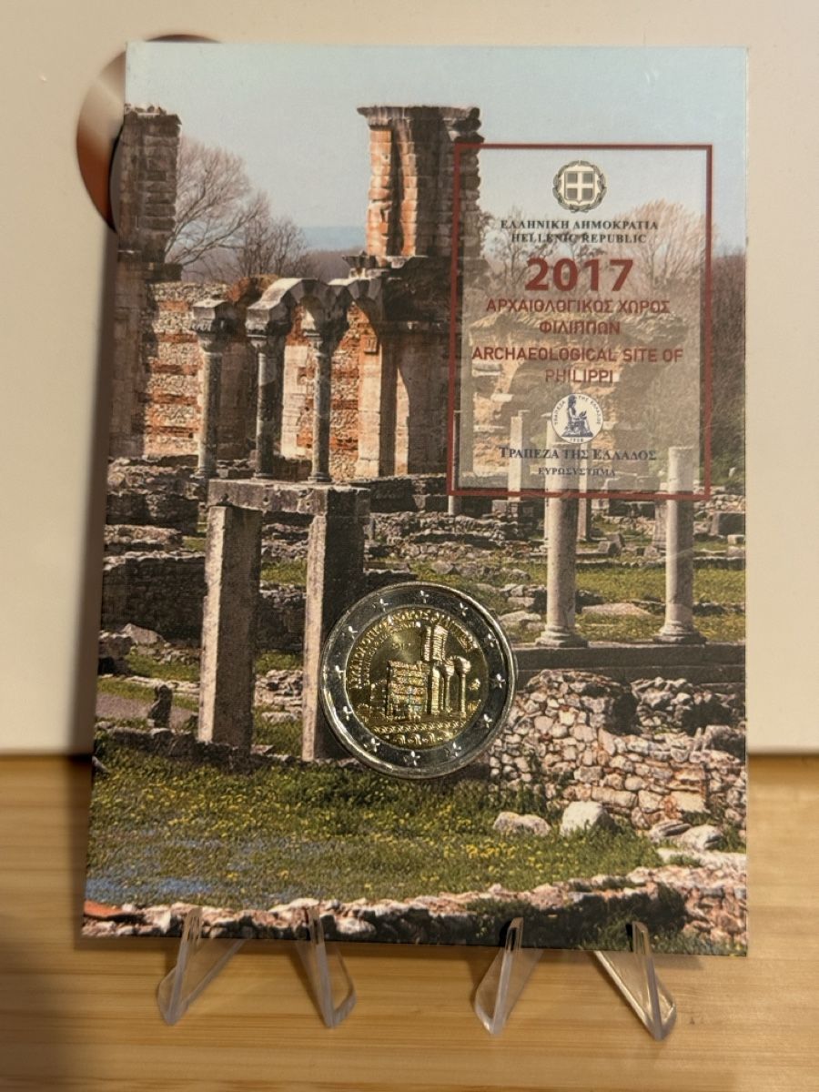 Tutti le monete: 2 euro Grèce coincard 2017 – Nuovo (secondo la descrizione) da Montreux venduto da Kokebullterrier1