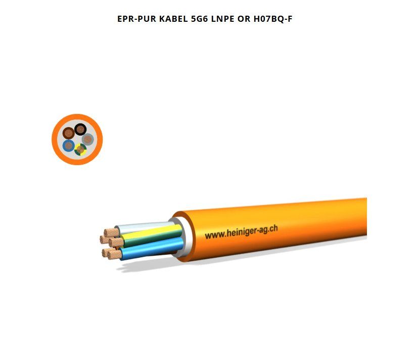 Kabel: 30m Kabel EPR-PUR 5x6mm2 – Gebraucht aus Langendorf von Lan23 1