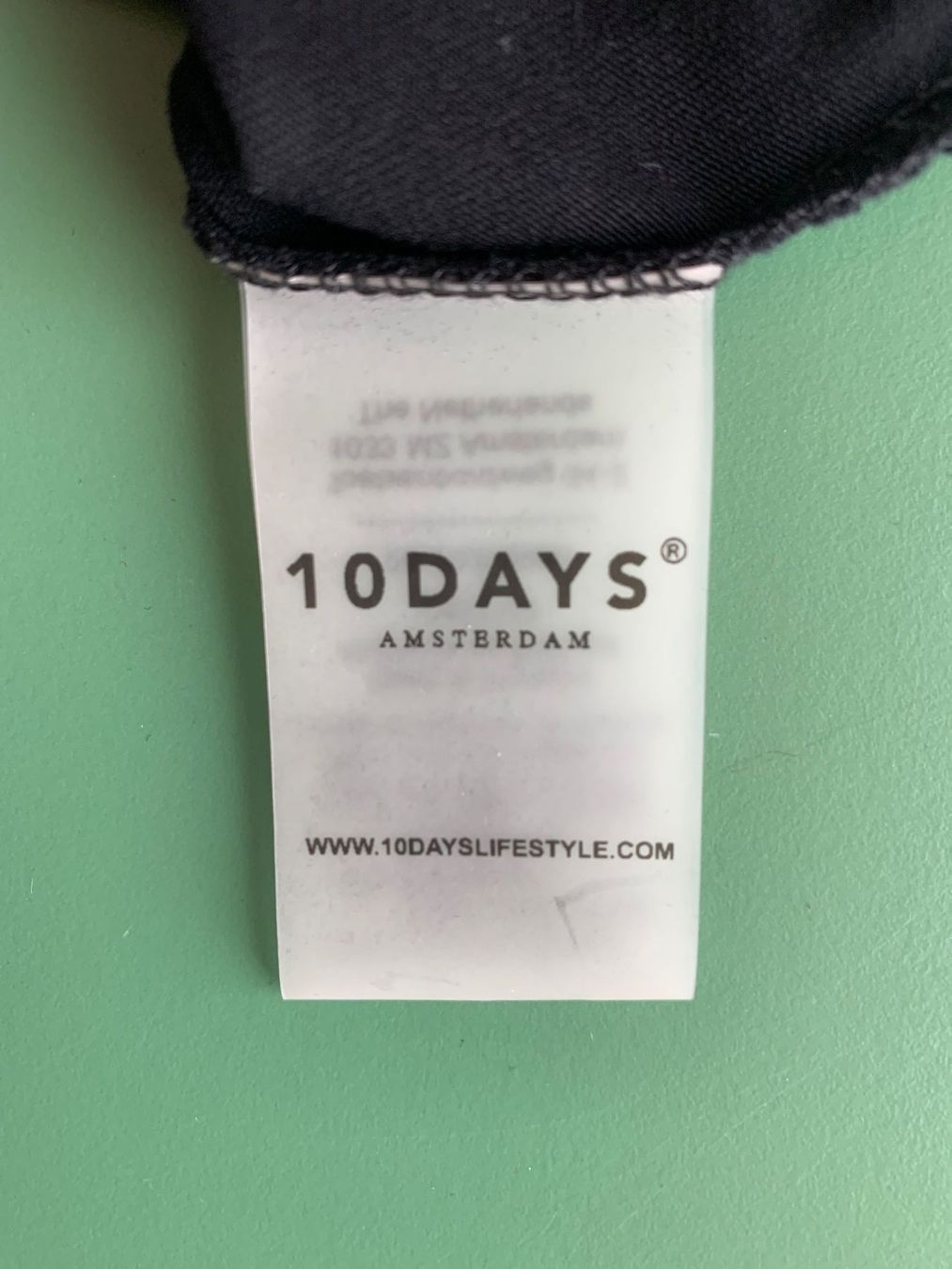 Tops: TOP, 10DAYS, Wrapper Lurex Schwarz, 34 – D'occasion à Wiesendangen par Babalegi 4