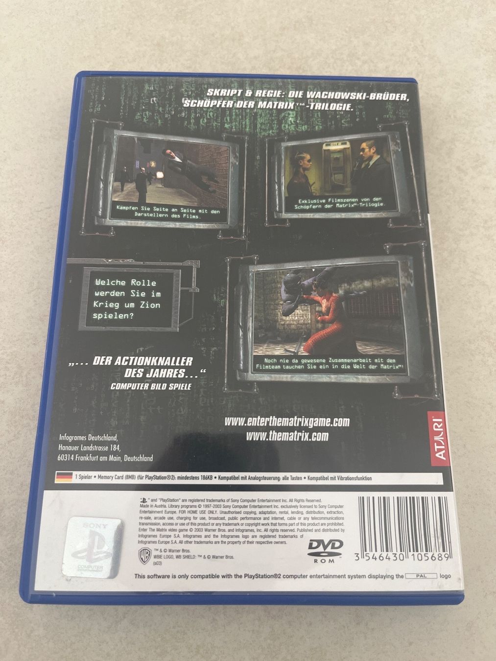 Sony Giochi: Enter the Matrix für PS2 – Usato da Suhr venduto da SchnapperCH 1