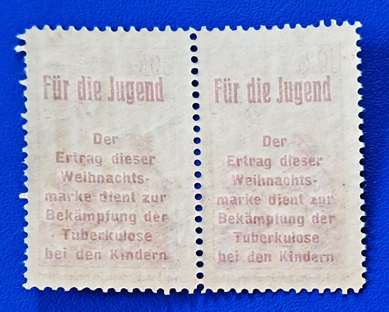 Alle Briefmarken: Pro Juventute Vorläufer deutscher Text. Paar ** – Gebraucht aus Zürich von archiphil 1