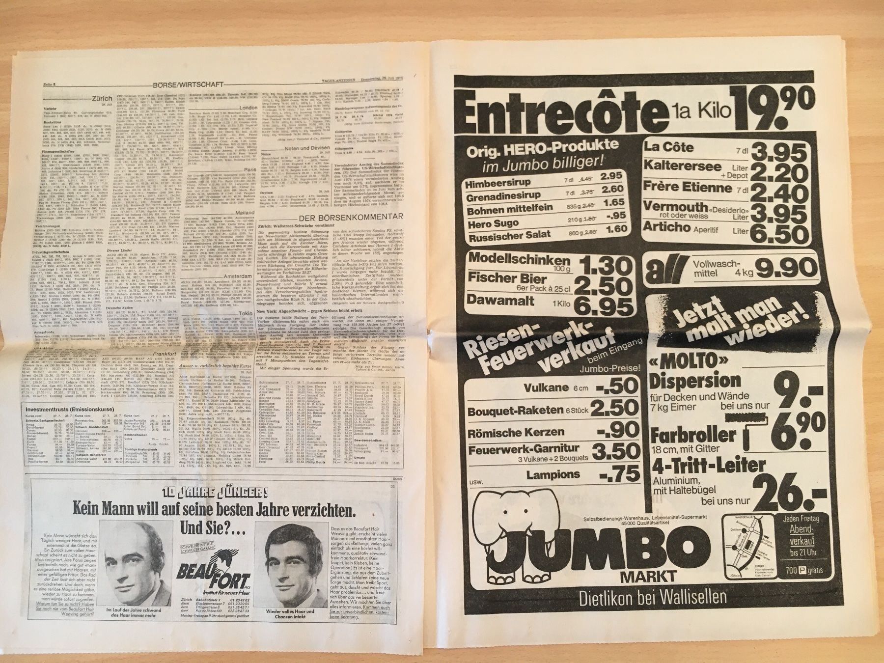Riviste & Magazine: Tagesanzeiger vom 29. Juli 1976 – Usato da Luzern venduto da Jiggy_8898 3