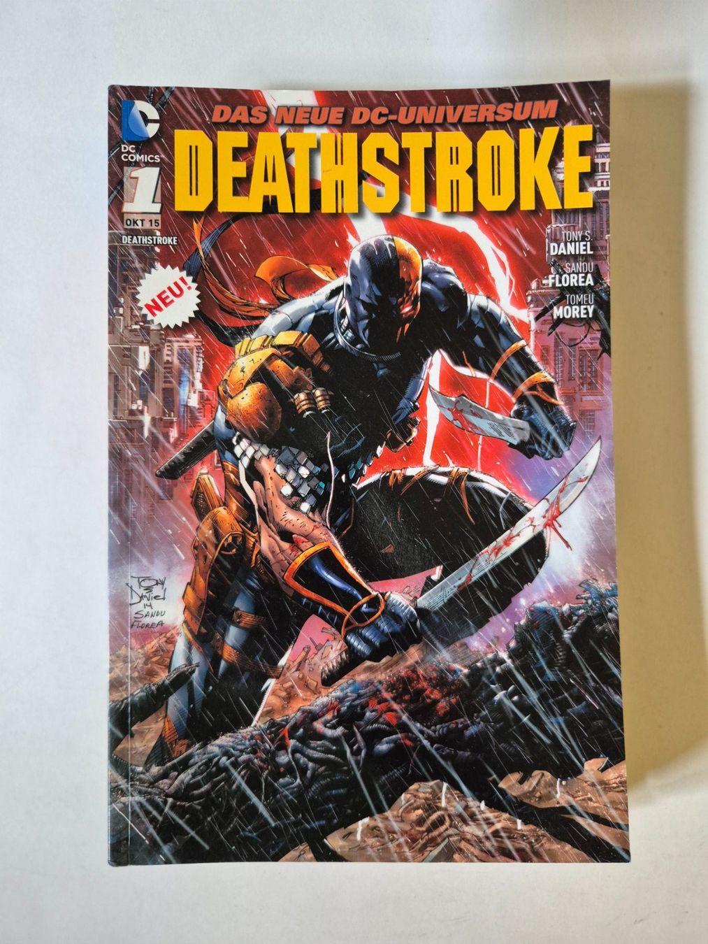 Fumetti: 5 Deathstroke Comics DC Die Wiedergeburt – Usato da Langendorf venduto da zvonu161 4