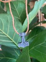 Kette mit Anhänger Thors Hammer, Länge verstellbar