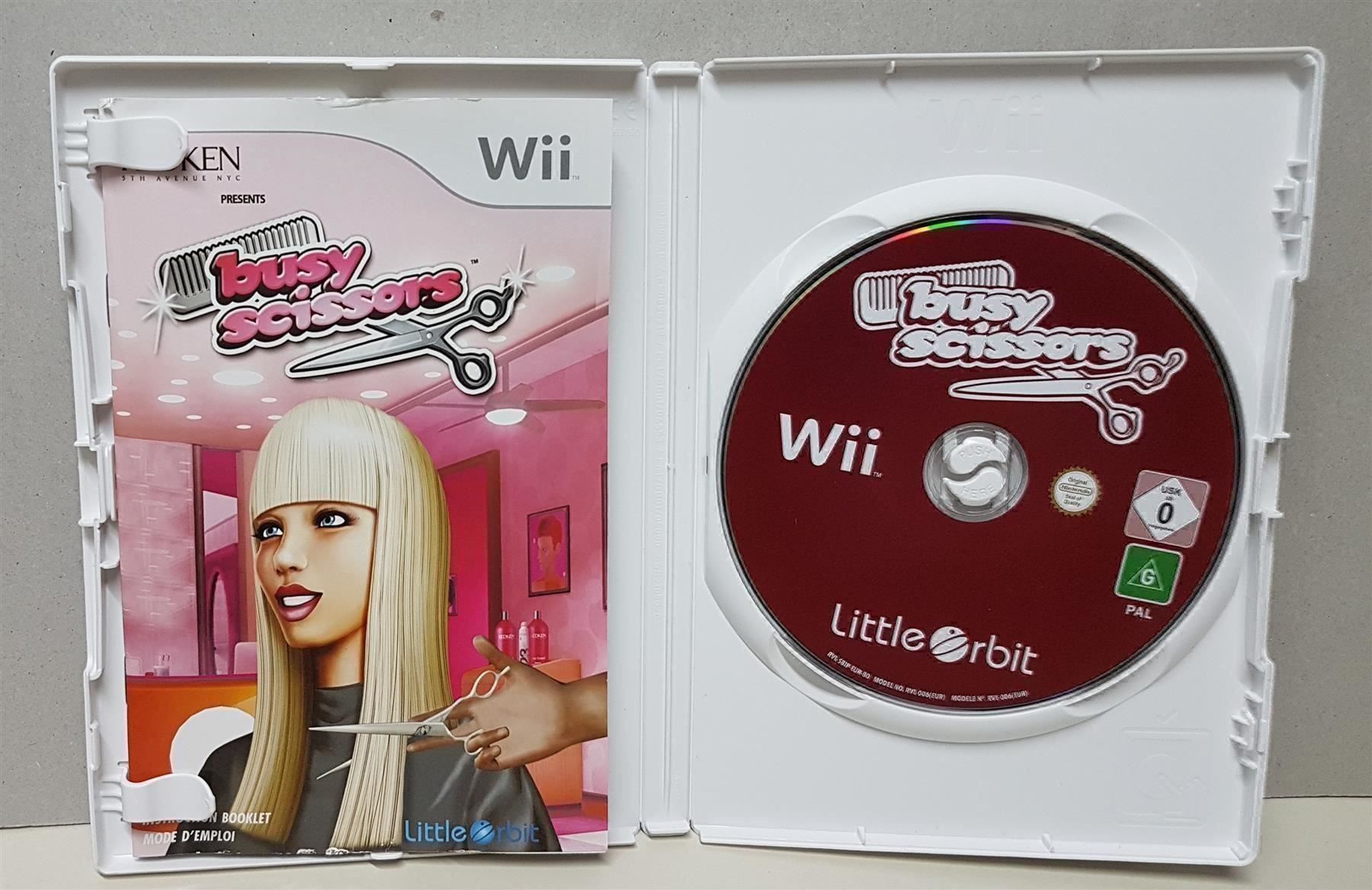 Nintendo Spiele: 😎 Dein Friseursalon  Wii – Gebraucht aus Schüpfheim von Games_Spielkonsolen
