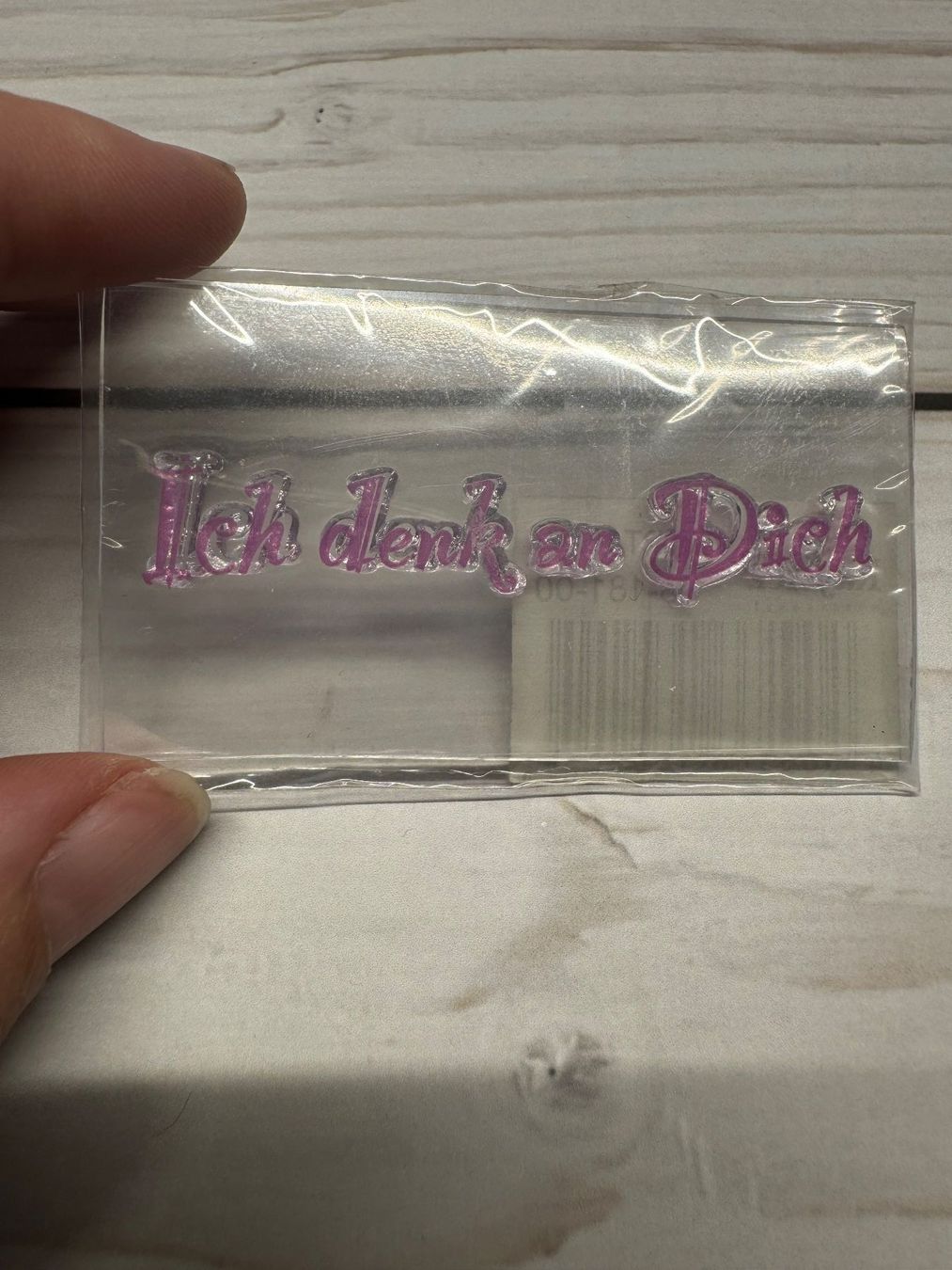 Rayher Timbri: Rayher Stempel "Ich denk an Dich" / H – Nuovo (secondo la descrizione) da Neukirch (Egnach) venduto da muolen