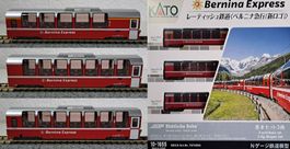 RhB Bernina Express 3er Set Kato Spur N Neu OVP