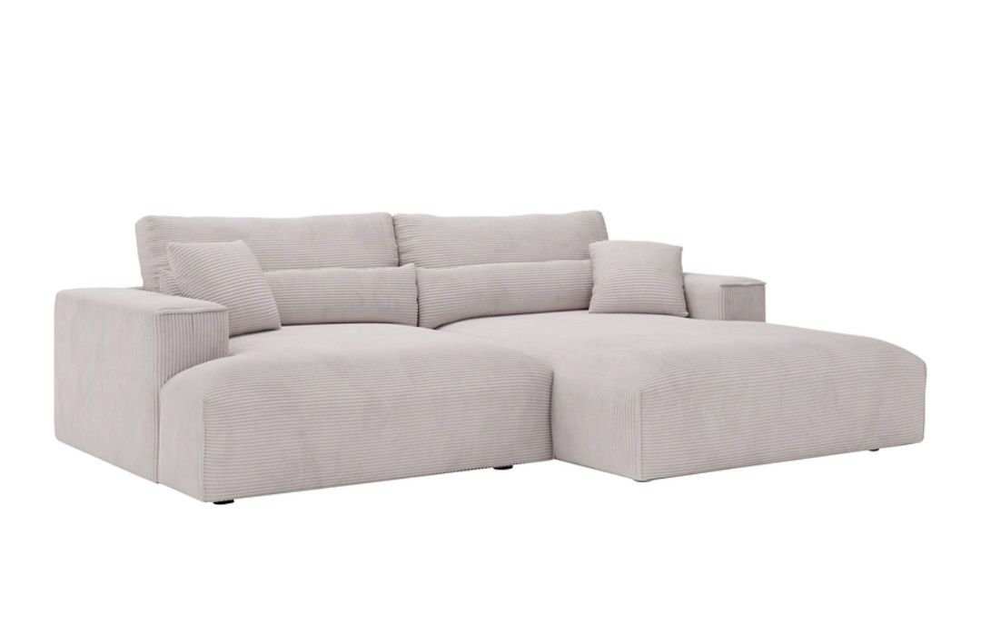 Divani: Ecksofa FELICIA Stoff hellgrau von Conforama – Nuovo (secondo la descrizione) da Laupen ZH venduto da Dirk.S.3 1