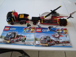 Lego City 60183 Schwerlast-Helikoptertransport komplett