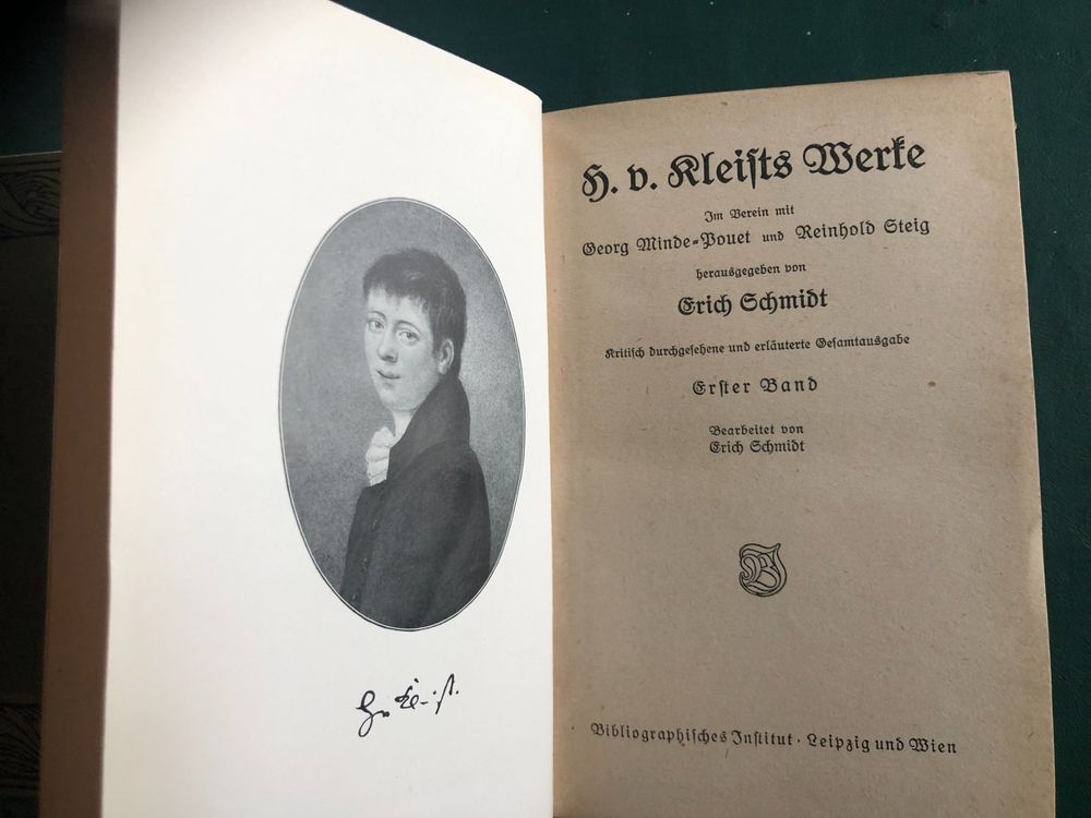 Livres: Heinrich v. Kleists Werke in drei antiquarischen Bänden – D'occasion à Kreuzlingen par HeroRica 2