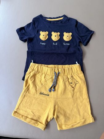 Baby Outfit Disney Winnie Pooh T-Shirt Shorts Size 98