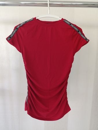 Karl Lagerfeld Damen T-Shirt rot Gr. S , Neu
