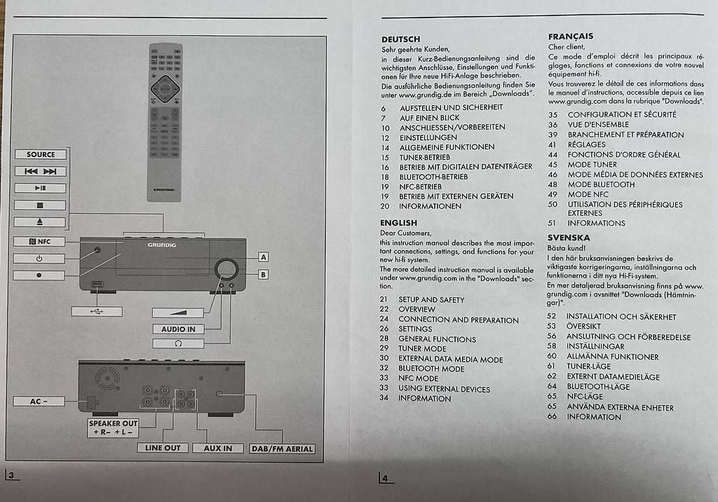 Systèmes audio & multimédias: Mini HiFi System  – D'occasion à Thörishaus par Wimima 4